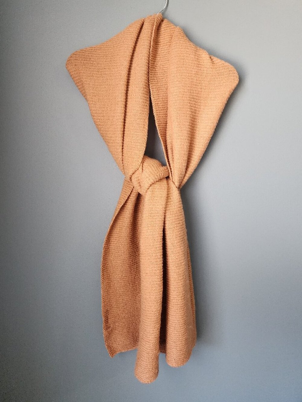 Steve Madden 100% Acrylic Oversized Camel Scarf